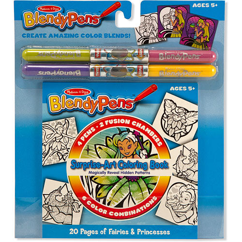 Blendy Pen - Coloring Book Princess and Fairies