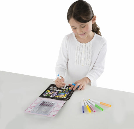 Magic Velvet Butterfly Scenes - On the Go Travel Activity