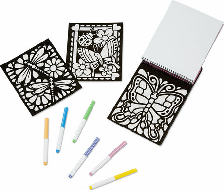Magic Velvet Butterfly Scenes - On the Go Travel Activity