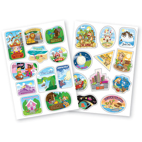 Trunki Stickers - Destination