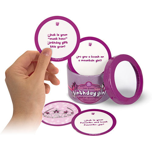 Birthday Girl Box of Questions Mini