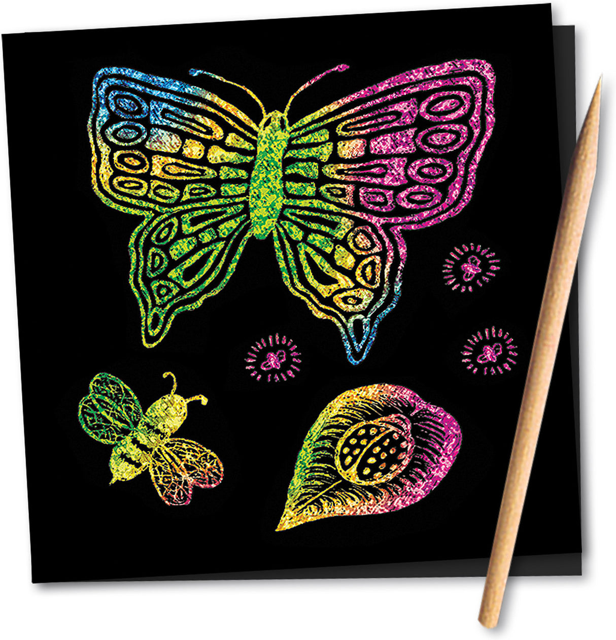 Scratch Art Doodle Pad Book