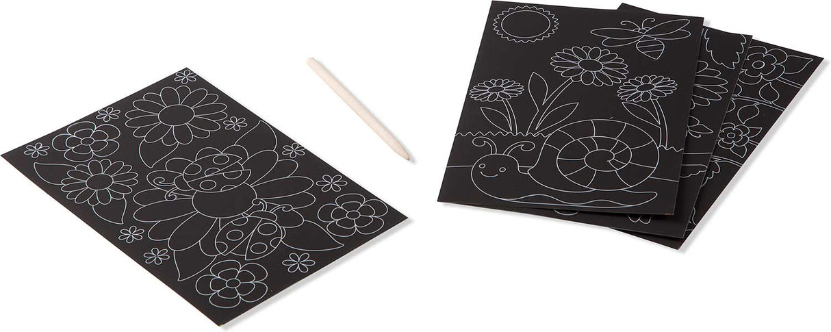 Color-Reveal Pictures - Butterflies & Flowers