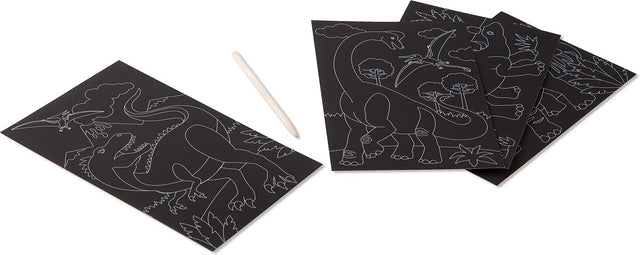 Color-Reveal Pictures - Dinosaurs