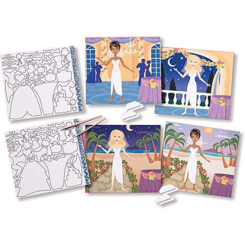 Deluxe Wedding Scratch Art Set