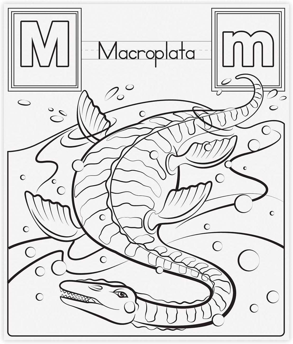 Big Picture Floor Pad A to Z Dinosaurs