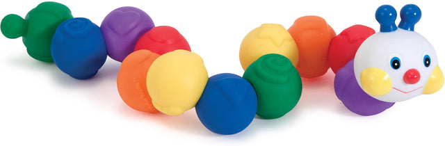 Build an Inchworm Pop Blocs Learning Toy