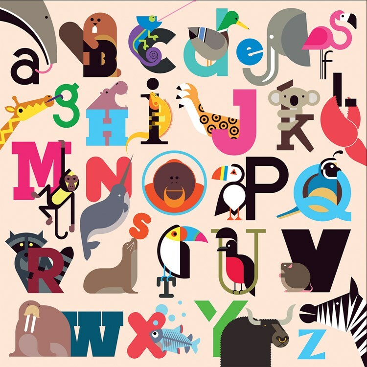 Animals A-Z 500 Piece Puzzle