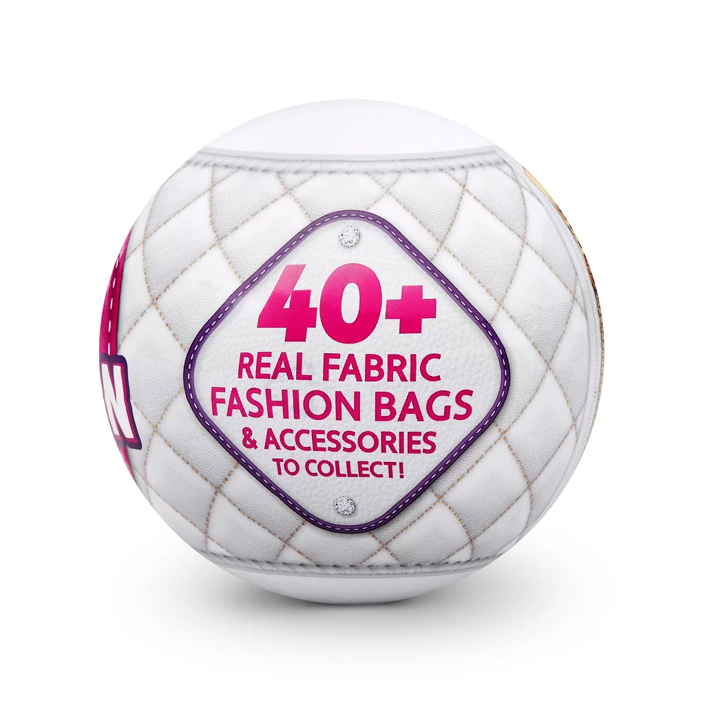 5 Surprise Mini Fashion Real Fabric Fashion Bags And Accessories Capsule Collectible Toy