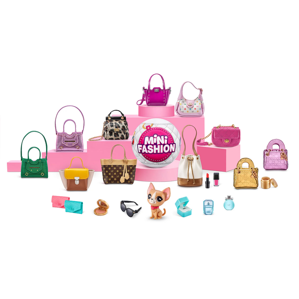 5 Surprise Mini Fashion Real Fabric Fashion Bags And Accessories Capsule Collectible Toy