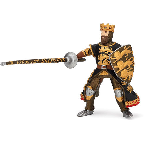 Black And Gold King Richard With Spears