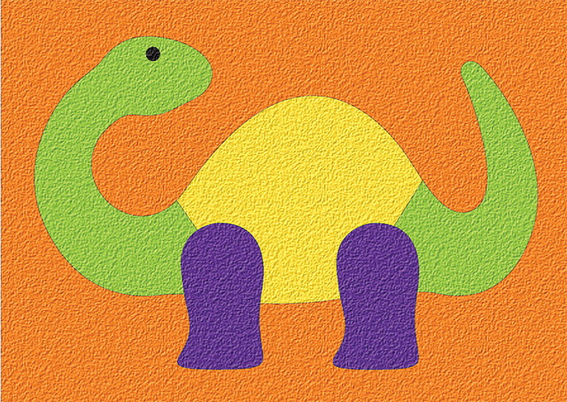 Crepe Rubber Puzzle - Dino