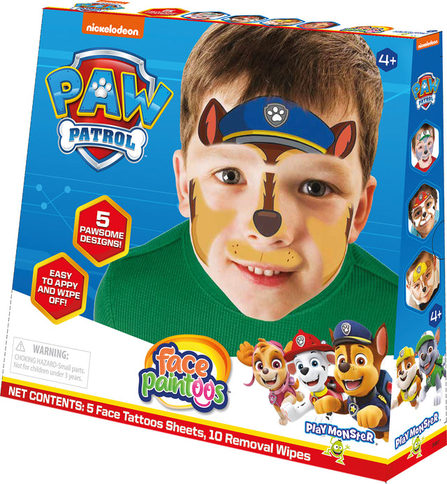 Face Paintoos Paw Patrol