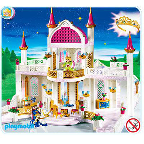 Magic Castle with Princess Crown