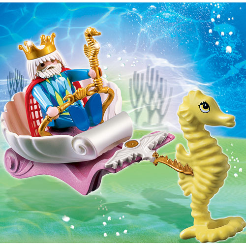Ocean King with Seahorse Carriage