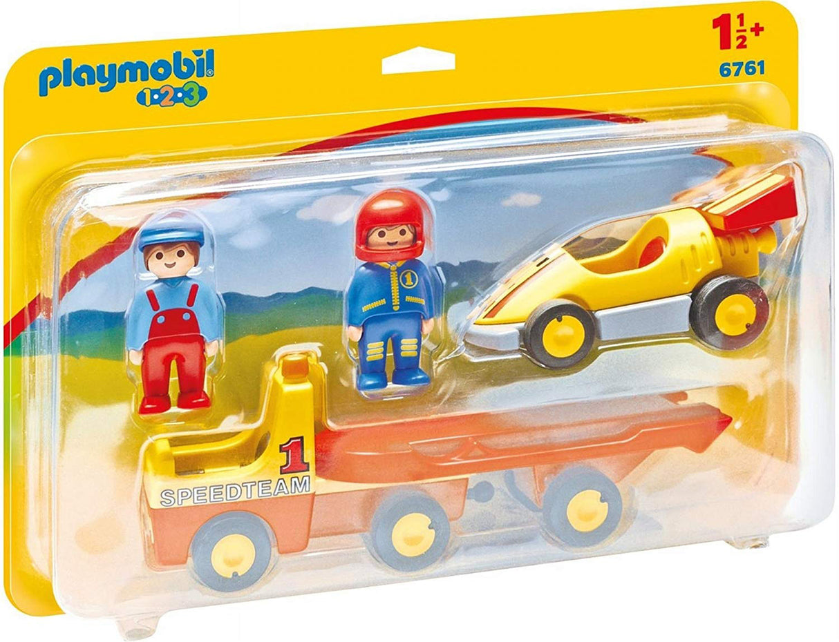 Racing Car with Trailer