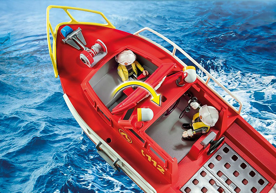 Fire Rescue Boat