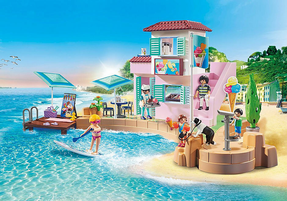 Waterfront Ice Cream Shop