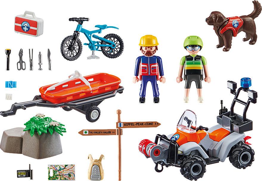 Mountain Biker Rescue