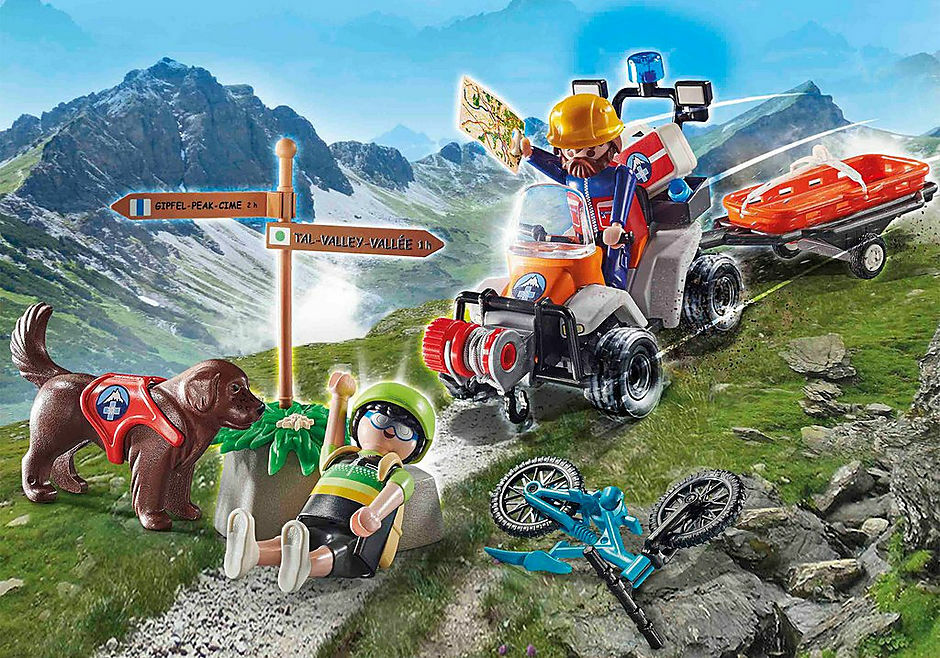 Mountain Biker Rescue