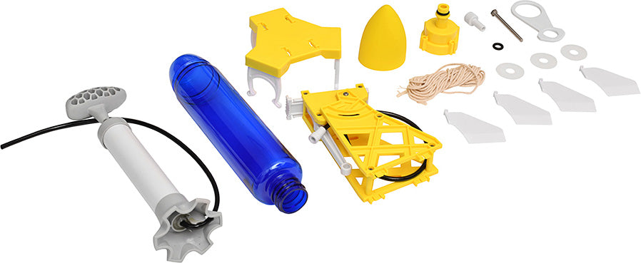 PlaySTEAM Outdoor Water Powered Rocket Physics Learning Set