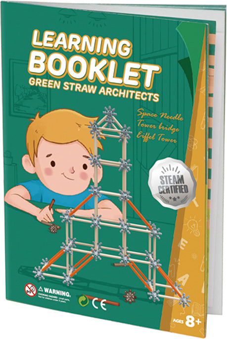 PlaySTEAM Paper Straw Landmark Building Set