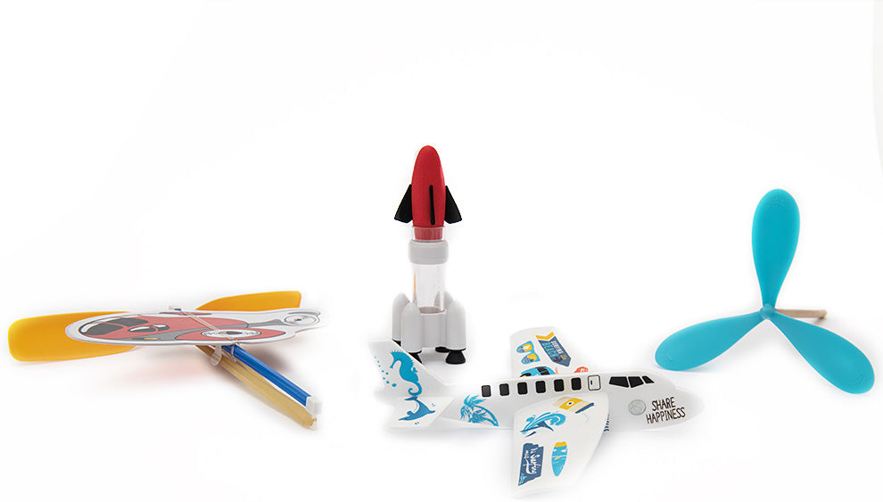 PlaySTEAM 5-in-1 Aero Science Combo Flite Learning Set