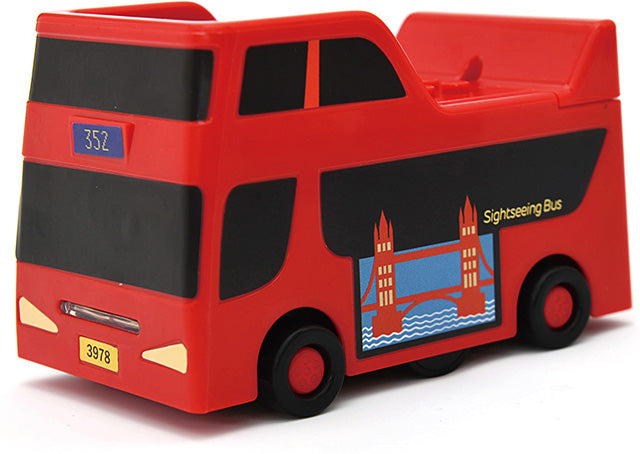 PlaySTEAM Line Tracking Sightseeing Bus with Landmark Route