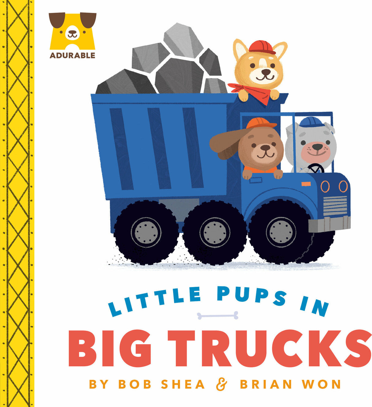 Adurable: Little Pups in Big Trucks