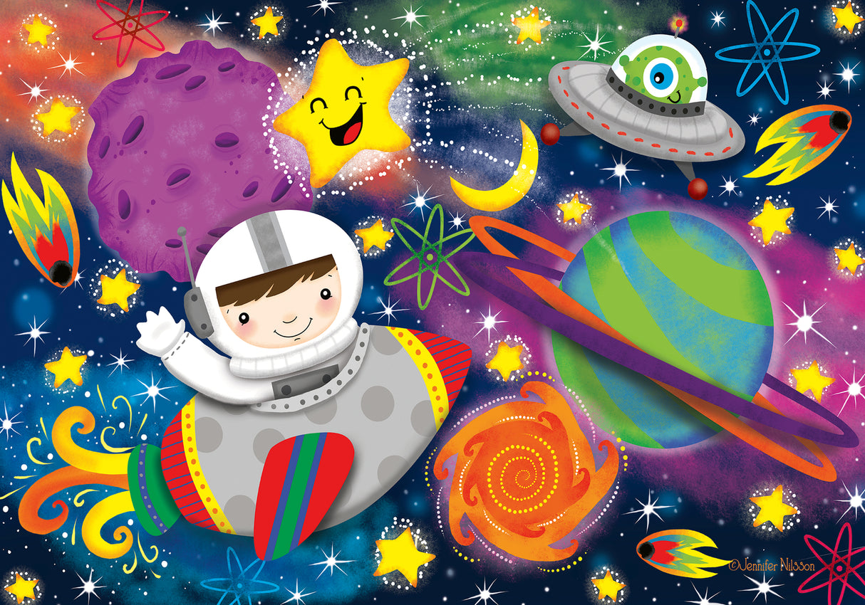 Puzzle 24 Pc Space Rocket