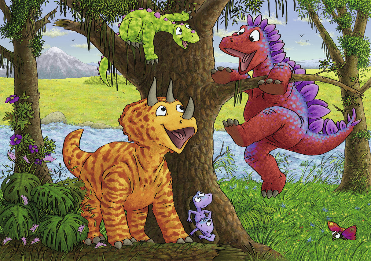 Dinosaurs At Play