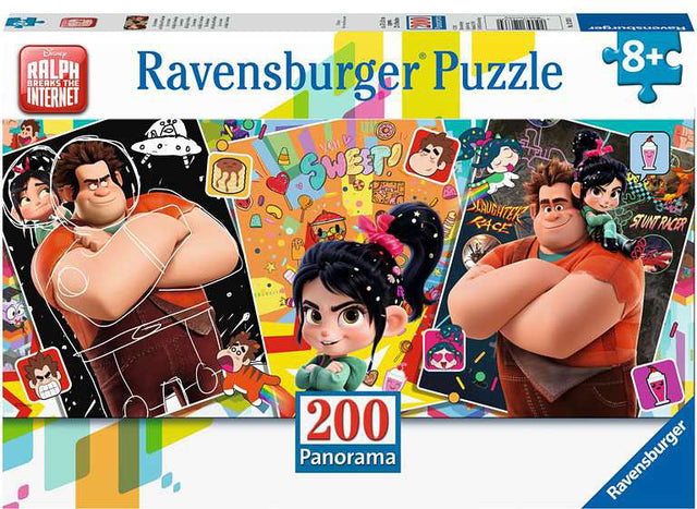 Wreck It Ralph 2 (200 pc Panorama Puzzle)
