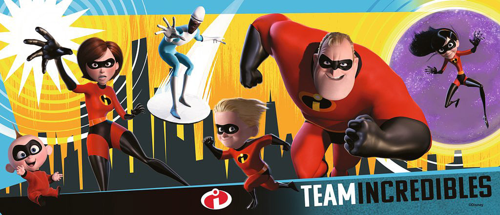Incredibles 2 (200 pc Panorama Puzzle)