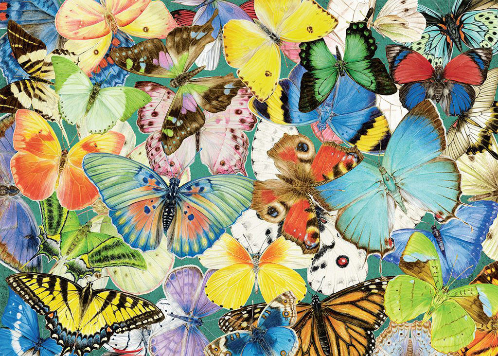 Butterflies jigsaw puzzle - 500 pc oversized