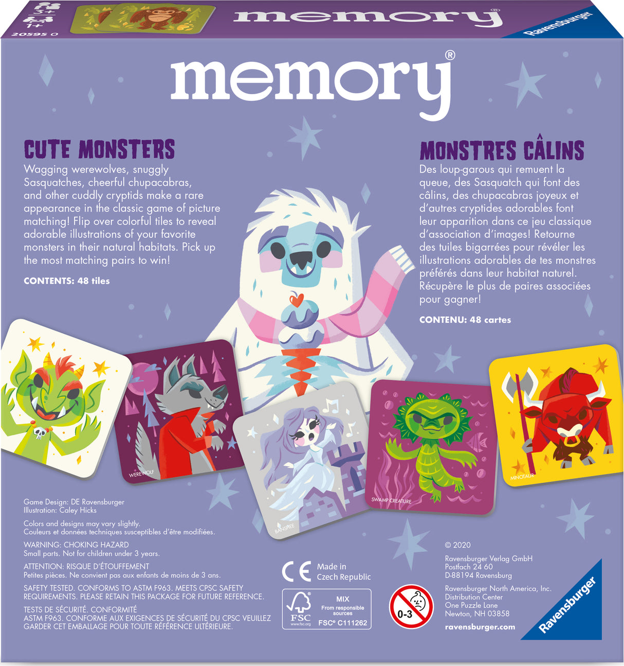 Memory Cute Monsters