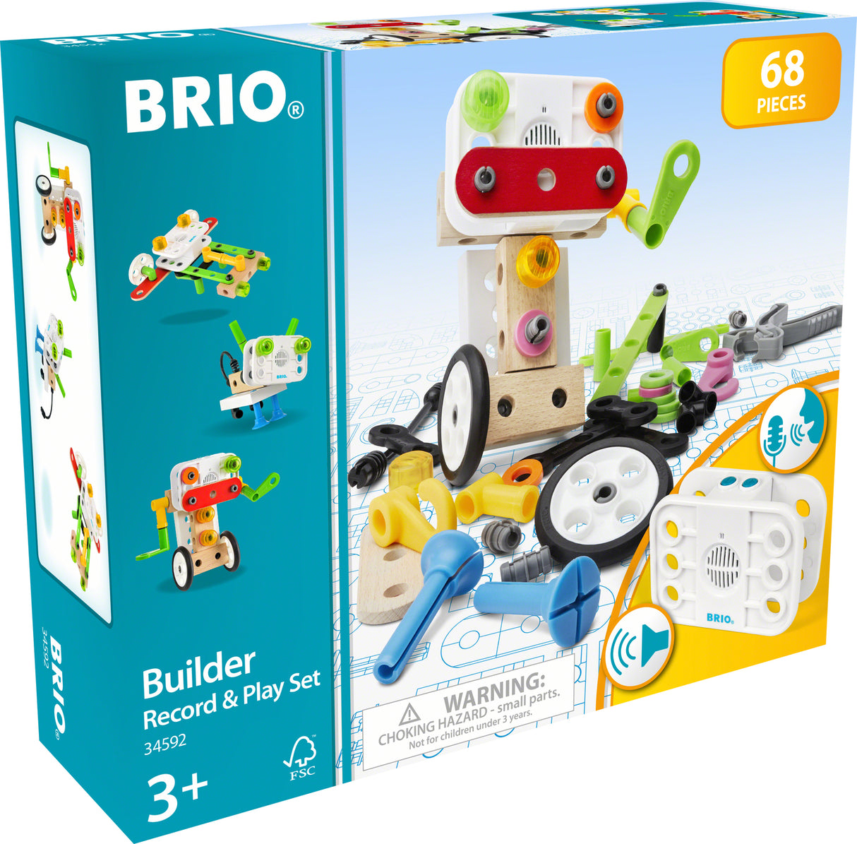 Builder Record  Play Set
