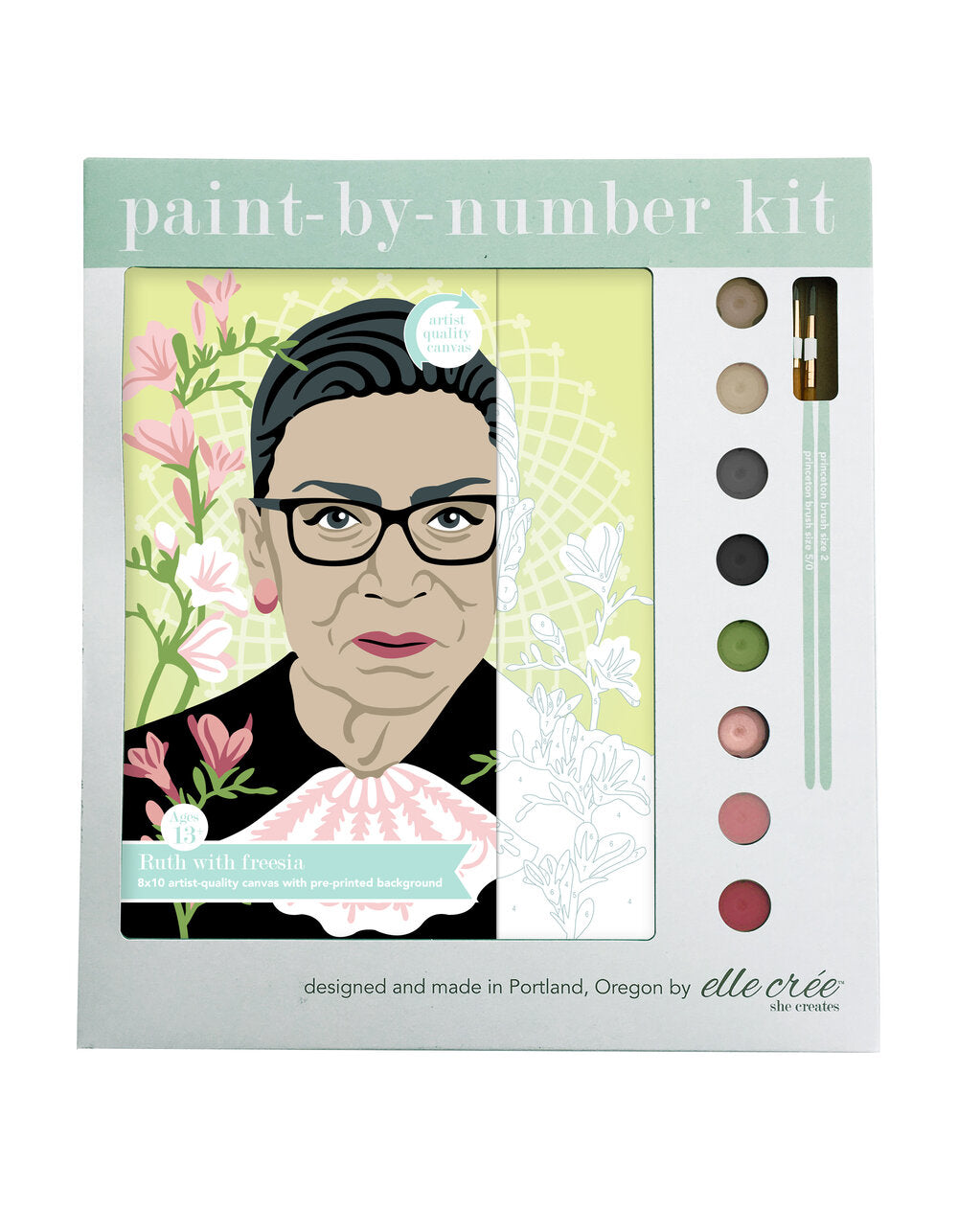 Paint-by-Number Ruth Freesia