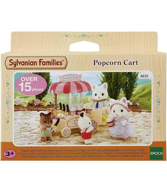 Calico Critters Popcorn Delivery Trike