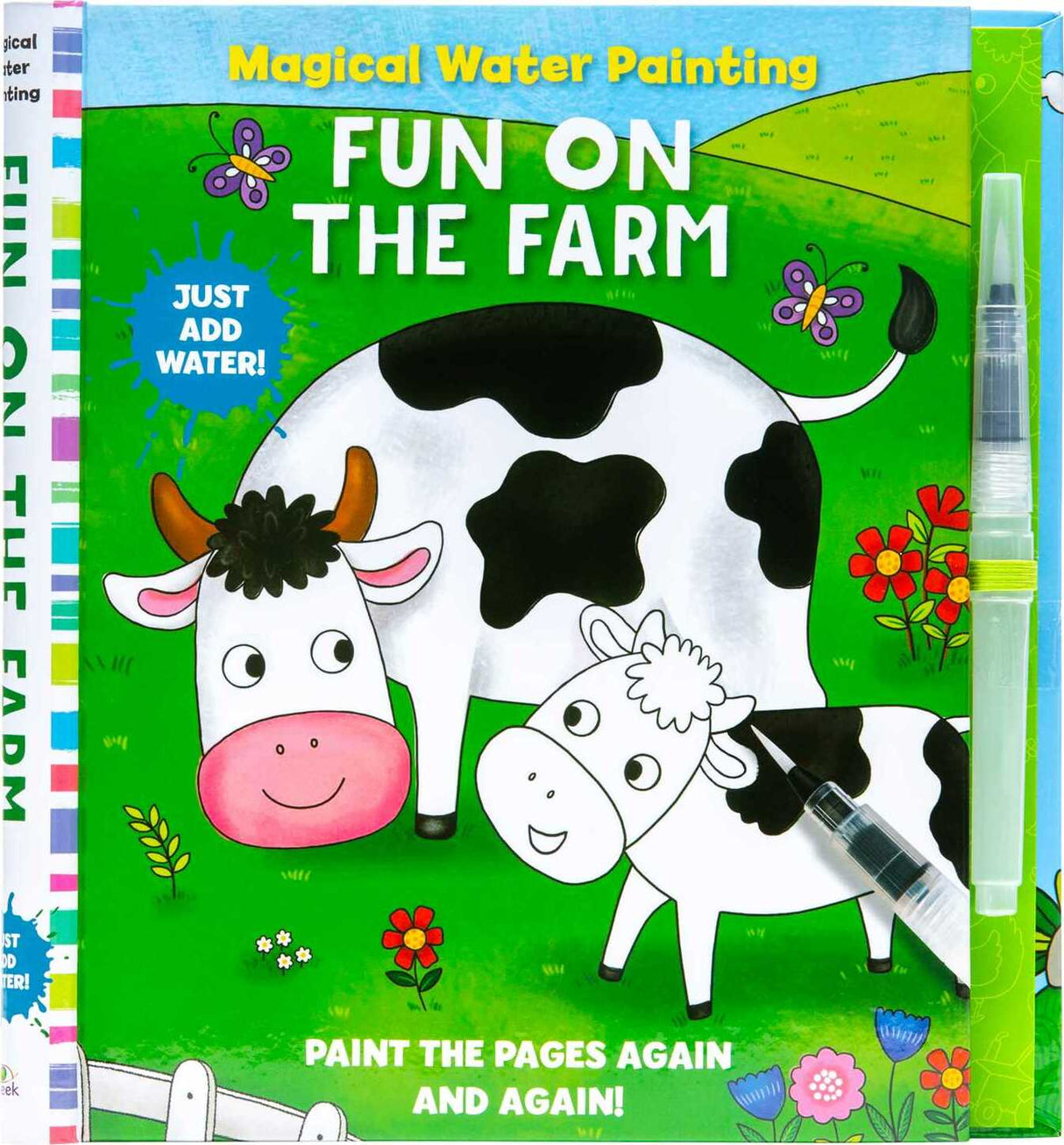 Magical Water Painting: Fun on the Farm: (Art Activity Book, Books for Family Travel, Kids' Coloring Books, Magic Color and Fade)