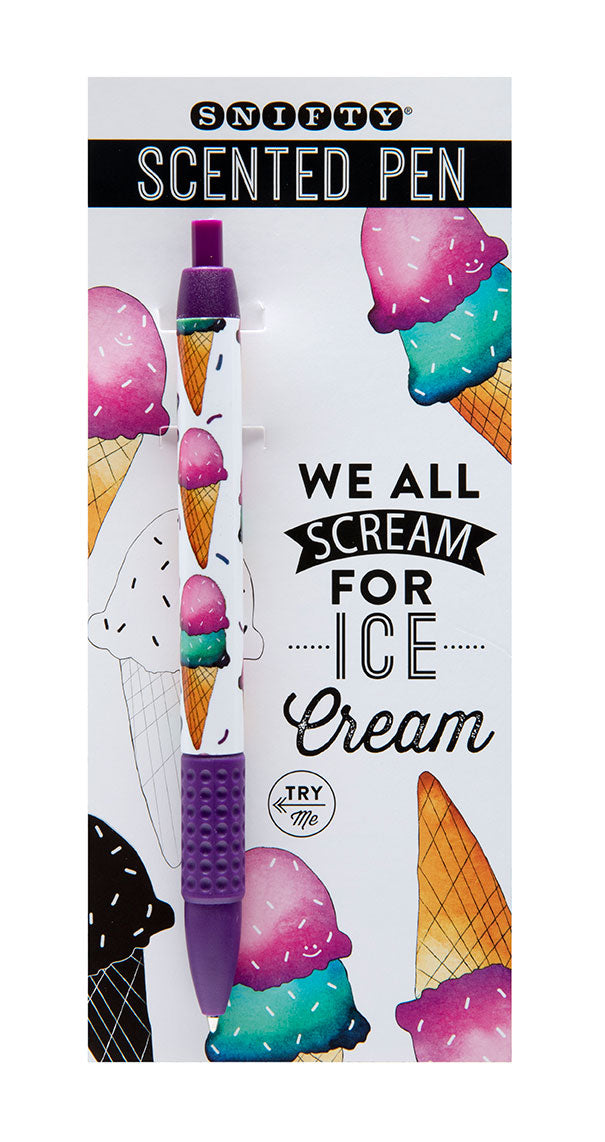 Carded Pen - Ice Cream