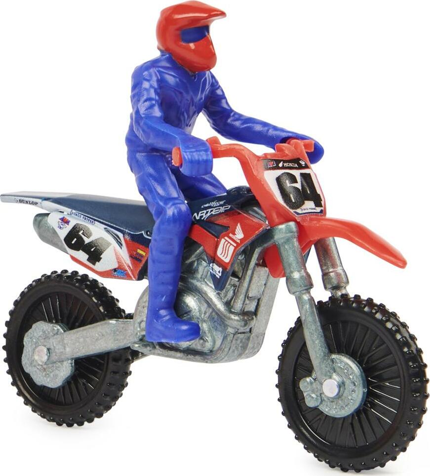 Supercross 1:24 Die-Cast Motorcycle (styles may vary)