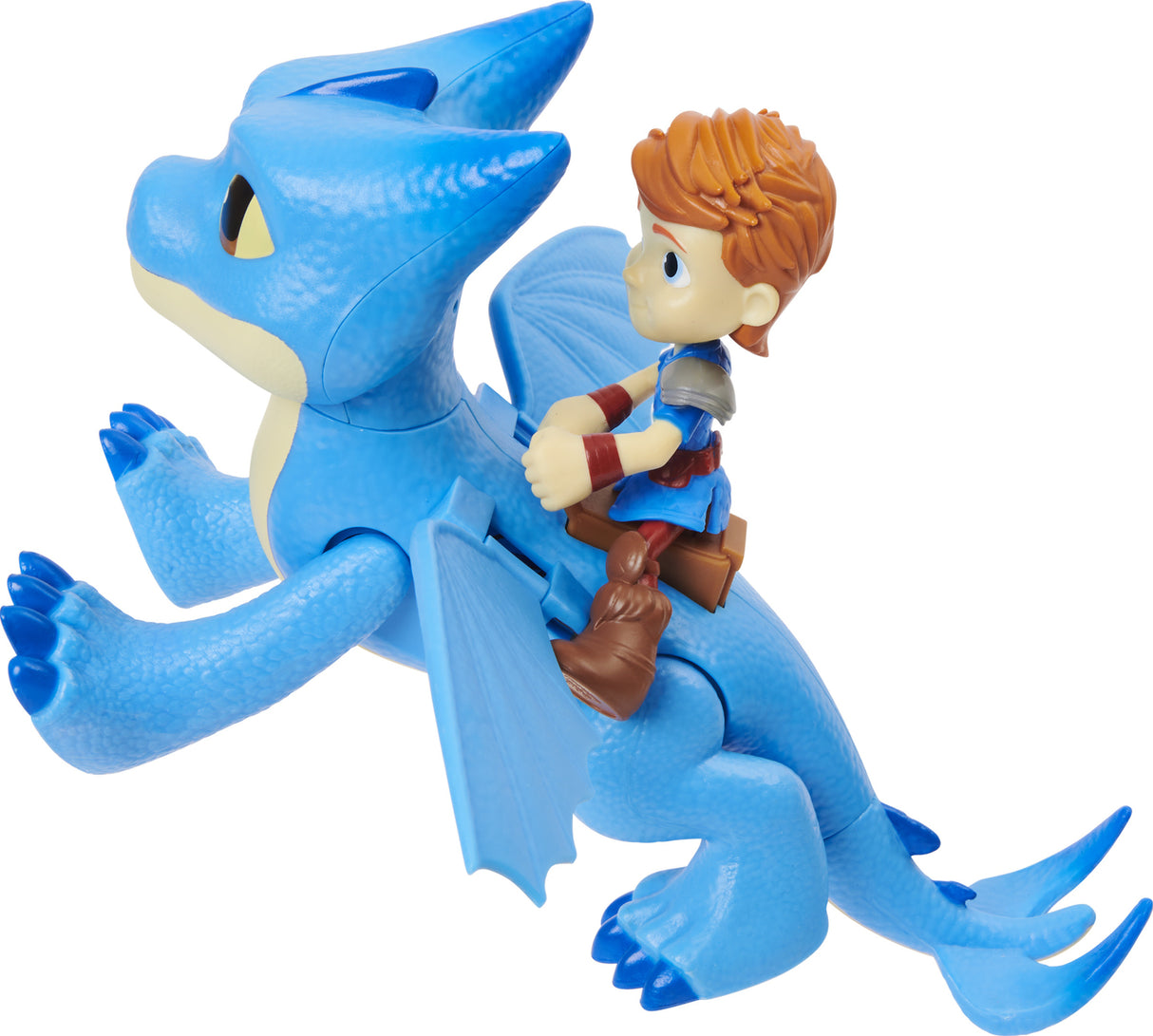 DreamWorks Dragons Rescue Riders, Winger and Dak, Dragon and Viking Figures with Sounds and Phrases