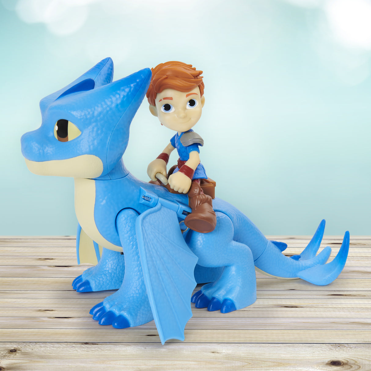 DreamWorks Dragons Rescue Riders, Winger and Dak, Dragon and Viking Figures with Sounds and Phrases
