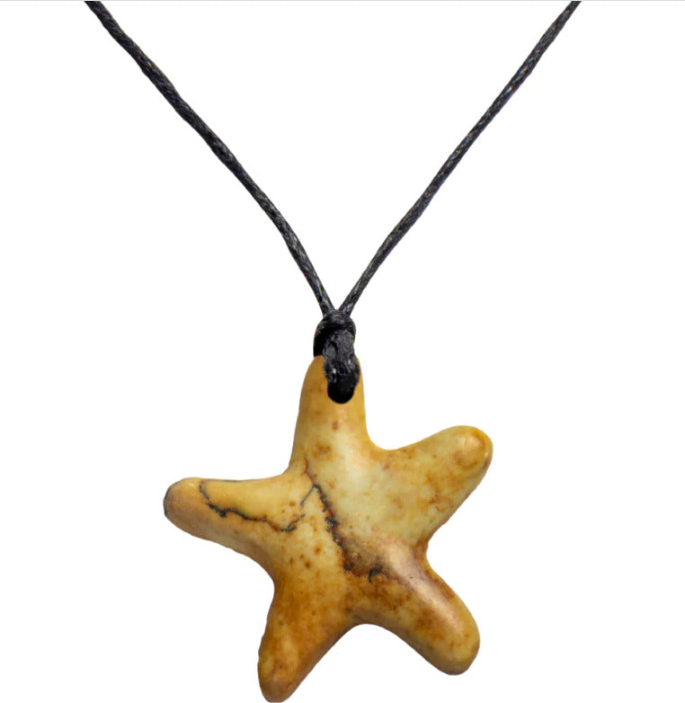 Sea Star Pendant Soapstone Carving Kit