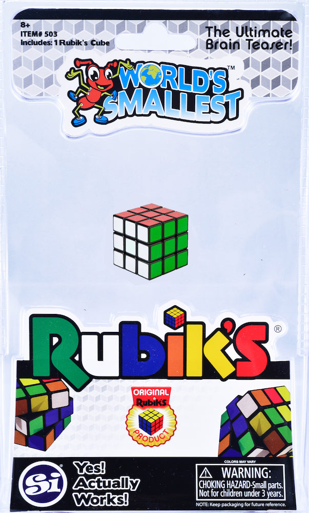 Worlds Smallest Rubik'S
