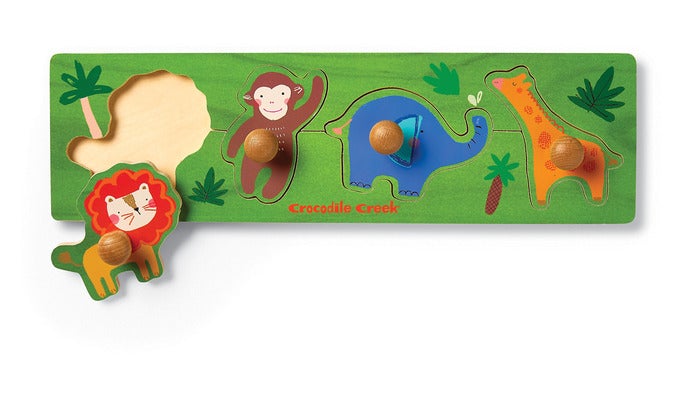 4pc Knob- Jungle