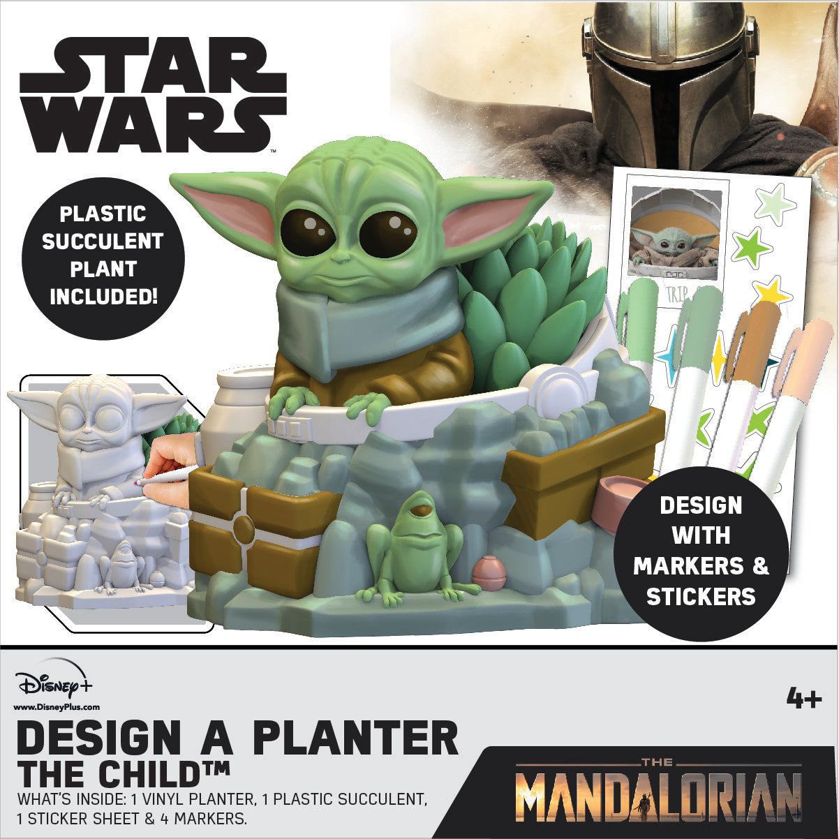 Mandalorian The Child Design A Planter
