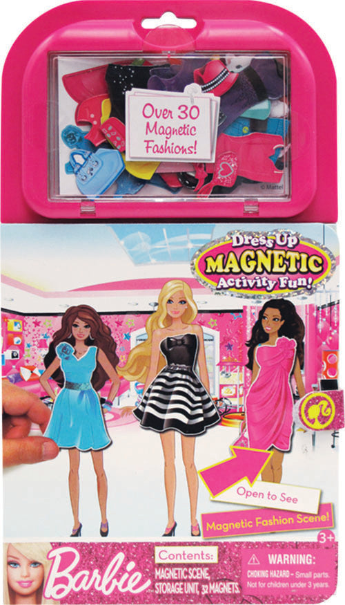Barbie Dress Up Magnetic Activity Fun