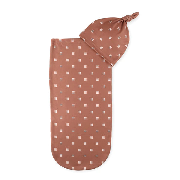 Cutie Cocoon Terracotta Grid