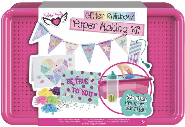 Glitter Rainbow Paper Making Kit